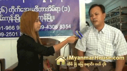 The Interview with U Salai in Charge of Salai Real Estate Agency - Property Interview from iMyanmarHouse.com