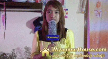 The Interview with Ma Thet Thet Khaing in Charge of Mother House Real Estate Agency - Property Interview from iMyanmarHouse.com