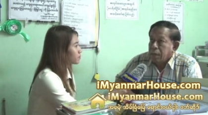 The Interview with U Thein Lin Nyo in Charge of Shwe Eain Kabar Real Estate Agency - Property Interview from iMyanmarHouse.com