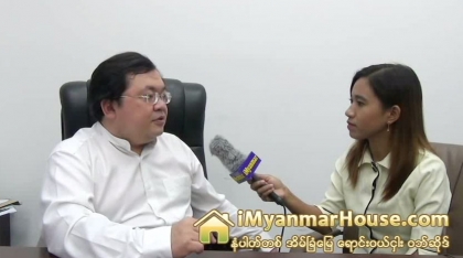 POLO CLUB (ASIA) RESIDENCE မွ Chairman ေဒါက္တာခင္ေမာင္ေအးႏွင့္ အင္တာဗ်ဳး (ပထမပိုင္း) - Property Interview from iMyanmarHouse.com