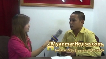 The Interview with Ko Min Nyi Nyi Htun in Charge of Myat Noe Thu Construction Co., Ltd - Property Interview from iMyanmarHouse.com