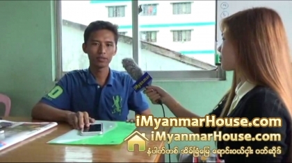 The Interview with Ko Min Naing In Charge Of Shwe Pyi Thit Real Estate Agency - Property Interview from iMyanmarHouse.com