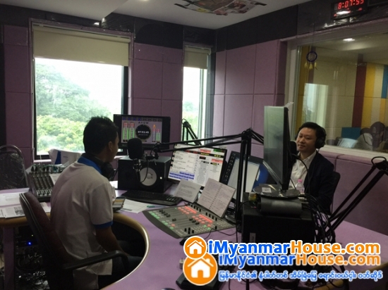 Mandalay FM Interview with U Nay Min Thu, Managing Director of iMyanmarHouse.com (Part I) - Property Interview from iMyanmarHouse.com