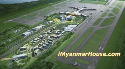 ဟံသာ၀တီ ေလဆိပ္သစ္ တည္ေဆာက္ေရး ၂၀၁၄ ႏွစ္ဆန္းပိုင္း စတင္ႏိုင္မည္ - Property News in Myanmar from iMyanmarHouse.com