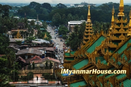 အထပ္ျမင့္ အေဆာက္အအံု ေဆာက္လုပ္ခြင့္ ကန္႔သတ္သည့္ ေရႊတိဂံုေစတီေတာ္ဧရိယာအား ထပ္မံတိုးခ်ဲ႕ - Property News in Myanmar from iMyanmarHouse.com