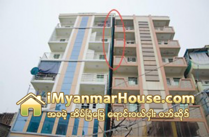 ငလ်င္ေၾကာင့္ တိမ္းေစာင္းခဲ့သည့္ အေဆာက္အအံုႏွစ္လံုး အပါအ၀င္ ယခင္ကတည္းက တိမ္းေစာင္းေနသည့္ အေဆာက္အအံုအခ်ဳိ႕ - Property News in Myanmar from iMyanmarHouse.com
