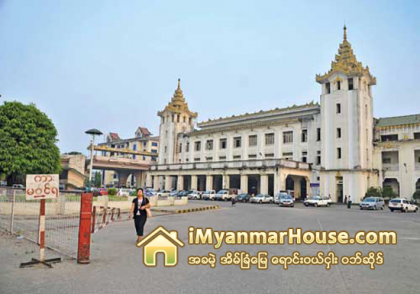 ရန္ကုန္ဘူတာႀကီး ဘက္စုံဖြံ႕ၿဖိဳးေရးစီမံကိန္းအတြက္ မီးရထားေျမရွိ ဌာနအခ်ိဳ႔ႏွင့္ အျခားအေဆာက္အအံုမ်ား ေနရာေ - Property News in Myanmar from iMyanmarHouse.com