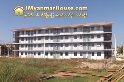 ေရႊလင္ပန္း တန္ဖိုးနည္း တိုက္ခန္း မ်ားအား မတ္လ (၅) ရက္ေန႔တြင္ တရား၀င္ အပ္ႏွံမည္ - Property News in Myanmar from iMyanmarHouse.com