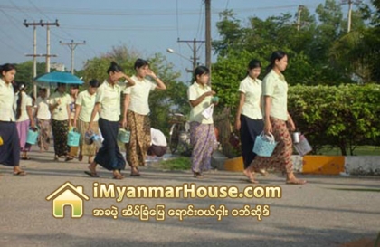 စက္မႈဇုန္ ဝန္ထမ္းအိမ္ရာမ်ားတြင္ စက္မႈဇုန္လုပ္သားမ်ားကို အငွားစနစ္ျဖင့္ ေနရာခ်ထားေပးမည္ - Property News in Myanmar from iMyanmarHouse.com
