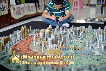 အေႂကြေစ့ေတြနဲ႔ အေဆာက္အအုံေတြကုိ ပုံေဖာ္ အလွဆင္သူ - Property News in Myanmar from iMyanmarHouse.com