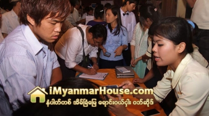 အိမ္ျခံေျမ အေၾကာင္းေဟာေျပာပဲြကုိ iMyanmarHouse.com မွ ၾကီးမွဴးက်င္းပ - Property News in Myanmar from iMyanmarHouse.com