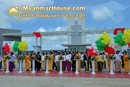 သီလ၀ါအထူးစီးပြားေရးဇုန္ အပိုင္း(၁) ဖြင့္လွစ္ခ်ိန္တြင္ ႏုိင္ငံေပါင္း ၁၂ ႏိုင္ငံမွ ကုမၸဏီမ်ား ရင္းႏွီးျမႇဳပ္ႏွံၿပီးဟုဆို - Property News in Myanmar from iMyanmarHouse.com