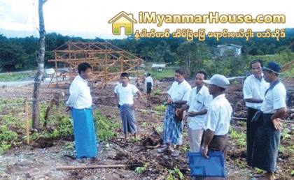 တမူးခရုိင္အတြင္းမွ ေရေဘးသင့္ ျပည္သူမ်ားအတြက္ လူေနအိမ္မ်ား အသစ္ျပန္လည္ တည္ေဆာက္ ေပးလ်က္ရွိ - Property News in Myanmar from iMyanmarHouse.com