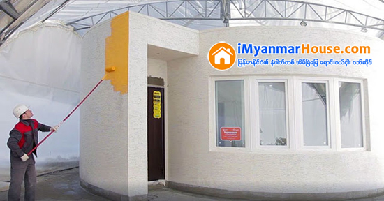 3D Printer နဲ႔ ၂၄နာရီအတြင္း အၿပီး ေဆာက္တဲ့အိမ္ - Property News in Myanmar from iMyanmarHouse.com