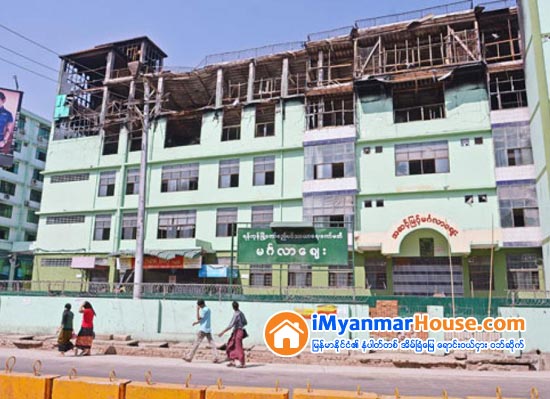 မဂၤလာေစ်းသစ္တည္ေဆာက္မႈေနာက္က်ေနၿခင္းေၾကာင့္ မဂၤလာမြန္ေစ်းဆိုင္ခန္းဌားရမ္းခမ်ားၿမင့္တက္ - Property News in Myanmar from iMyanmarHouse.com