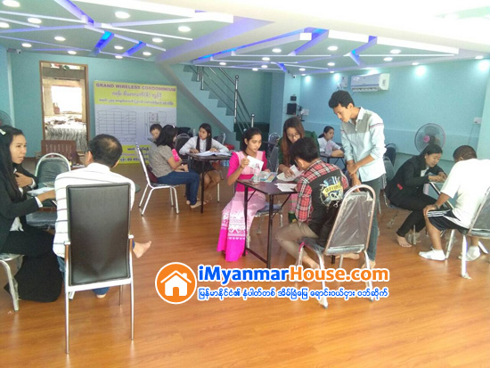 မရမ္းကုန္းျမိဳ ႔နယ္ ျမန္မာ့ေက်ာက္မ်က္အနီး Grand Wireless ကြန္ဒို ၇၅% ေဆာက္လုပ္ျပီးစီး၍ အေရာင္းျပပြဲက်င္းပခဲ့ - Property News in Myanmar from iMyanmarHouse.com