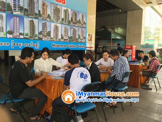 SMT Construction နွင့္ iMyanmarHouse.com တို႔ ပူးေပါင္း၍ ျမိဳ႕နယ္စံုတိုက္ခန္း အေရာင္းျပပြဲ က်င္းပႏိုင္ခဲ့ - Property News in Myanmar from iMyanmarHouse.com