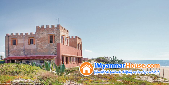 အီတလီႏိုင္ငံ၊ ေရာမျမိဳ႕ေတာ္အနီးတြင္ တစ္ညလွ်င္ ၂၂ ေပါင္ (ျမန္မာေငြ ၄ ေသာင္း) ခန္႔ျဖင့္ တည္းခိုႏိုင္မည့္ ရဲတိုက္ၾကီး - Property News in Myanmar from iMyanmarHouse.com