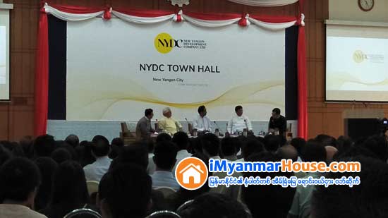အလုပ္အကိုင္အခြင့္အလမ္း ၂သန္းေက်ာ္ ဖန္တီးေပးႏိုင္မည္ဆိုသည့္ ရန္ကုန္ၿမိဳ႕သစ္စီမံကိန္းႏွင့္ ပတ္သက္ၿပီး ေဆြးေႏြးပြဲက်င္းပ - Property News in Myanmar from iMyanmarHouse.com