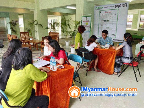 ေရာင္းအားေကာင္းခဲ့တဲ့ စံရိပ္ၿငိမ္ဂမုန္းပြင့္အနီး႐ွိ နဝရတ္ကြန္ဒို အထူးအေရာင္းျပပဲြ - Property News in Myanmar from iMyanmarHouse.com