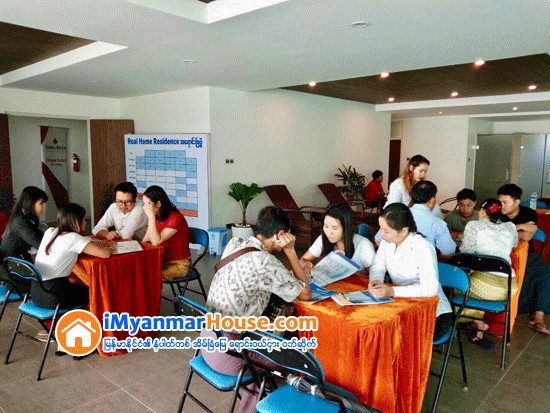 က်ပ္ေငြ (၁.၇) ဘီလီယံ ေက်ာ္ဖိုး ေရာင္းခ်ႏိုင္ခဲ့ေသာ နဝေဒးလမ္းဆံုးအနီးရွိ Real Home Residence ကြန္ဒိုအေရာင္းျပပြဲၾကီး - Property News in Myanmar from iMyanmarHouse.com