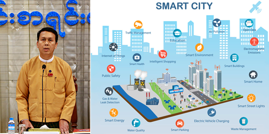 ရန္ကုန္ကို စိမ္းလန္းသည့္ Smart City ျဖစ္ေအာင္လုပ္မည္ဟု ၀န္ႀကီးခ်ဳပ္ ဦးၿဖဳိးမင္းသိန္းေျပာ - Property News in Myanmar from iMyanmarHouse.com