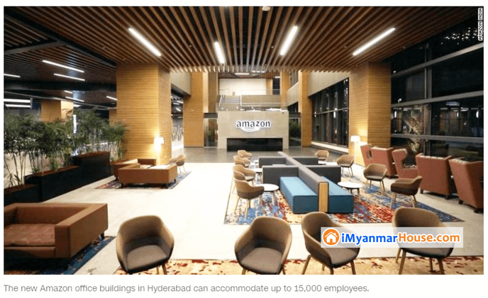 Amazon’s largest campus building in world to open in Hyderabad next week - Property News in Myanmar from iMyanmarHouse.com