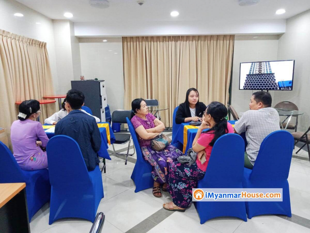 အလံုကမ္းနားလမ္းေပၚရွိ (အသင့္ေန) Paragon Residence အေရာင္းျပပြဲ - Property News in Myanmar from iMyanmarHouse.com