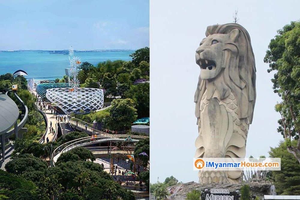 Sentosa Merlion to make way for new $90m themed linkway as part of Sentosa-Brani masterplan - Property News in Myanmar from iMyanmarHouse.com