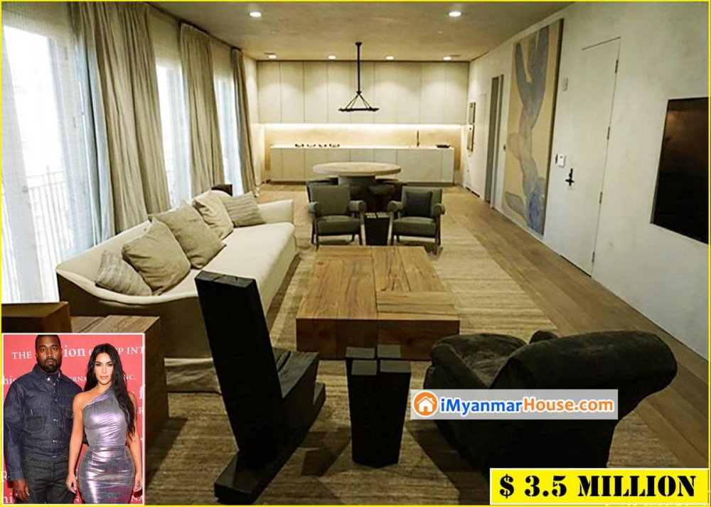 Go Inside Kim Kardashian and Kanye West's $3.5 Million Calabasas Condo - Property News in Myanmar from iMyanmarHouse.com