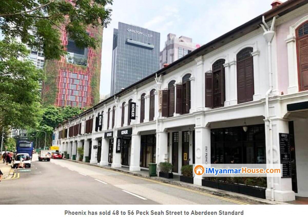 ဗြိတိန်ကုမ္ပဏီက စင်္ကာပူ တရုတ်တန်းရှိ ဈေးဆိုင်ခန်း ၆ ခုကို စင်္ကာပူဒေါ်လာ ၅၄ သန်းဖြင့် ဝယ်ယူ - Property News in Myanmar from iMyanmarHouse.com