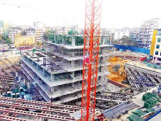 The upper four floors of the high-class new Mingalar Market is completed - Property News in Myanmar from iMyanmarHouse.com