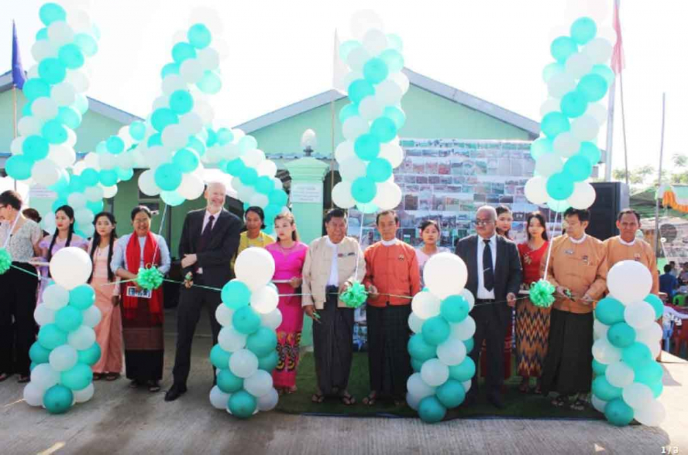 အမေရိကန်ဒေါ်လာ ၄၉၀၀၀ ကျော်ဖြင့်တည်ဆောက်ခဲ့သည့် ဒလရေသန့်စက်ရုံဖွင့်လှစ် - Property News in Myanmar from iMyanmarHouse.com