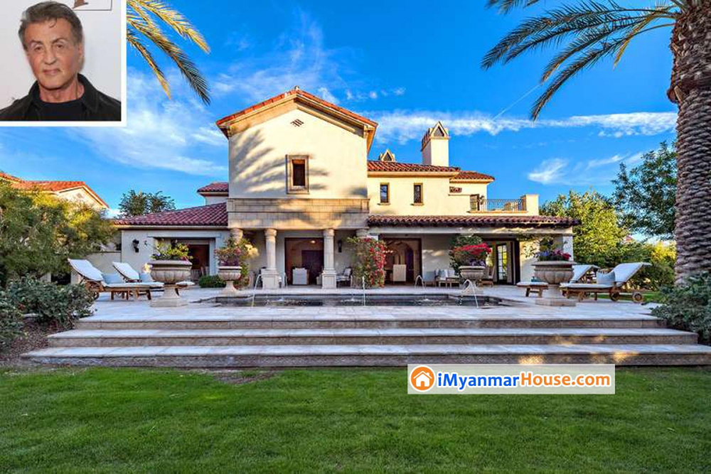 Sylvester Stallone Puts Longtime California Villa on the Market for $3.4 Million - Property News in Myanmar from iMyanmarHouse.com