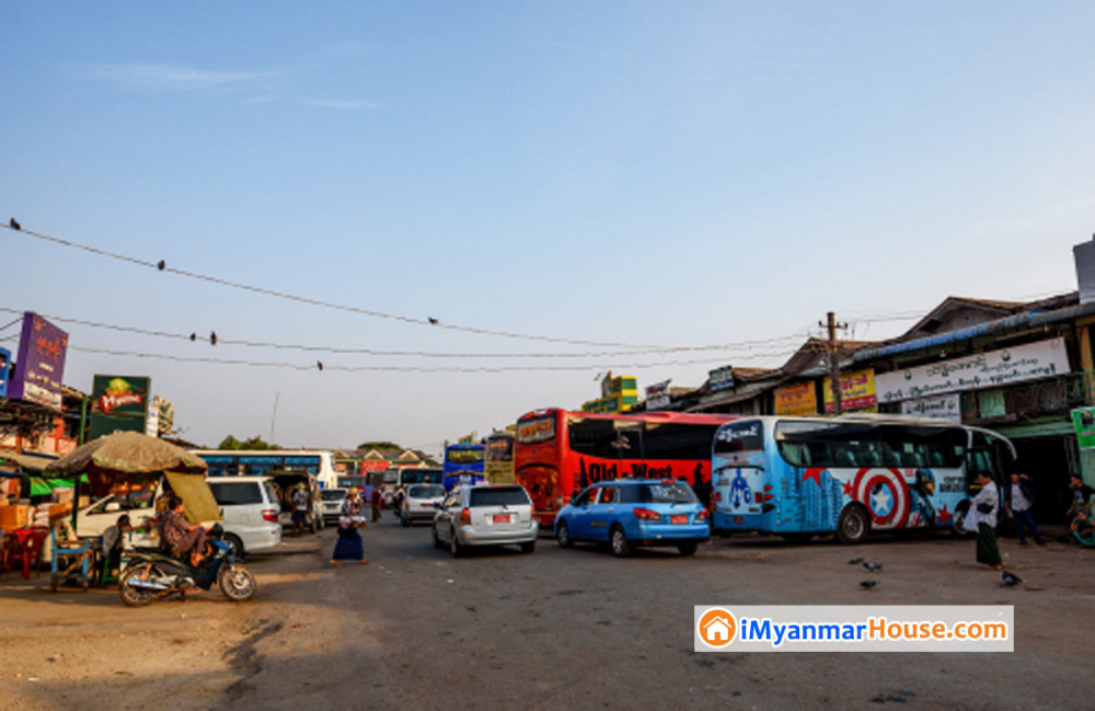 အဝေးပြေးယာဉ်လိုင်းတွေနဲ့ ခရီးသွားလာမှု ငါးဆနီးပါးလျော့ကျသွား - Property News in Myanmar from iMyanmarHouse.com