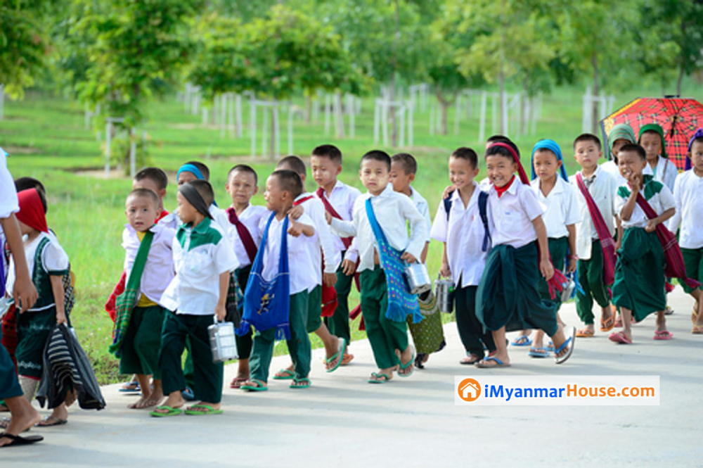 မိဘ၊ အုပ်ထိန်းသူ၊ ပြည်သူများအား ပညာရေးဝန်ကြီးဌာနက " ၂၀၂၀-၂၀၂၁ ပညာသင်နှစ် " အတွက် မေတ္တာရပ်ခံထား - Property News in Myanmar from iMyanmarHouse.com