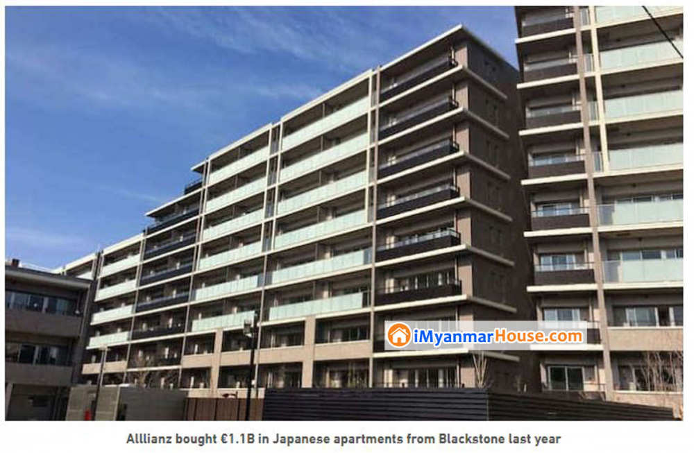 Allianz Asia property fund buys $160m Japanese residential assets - Property News in Myanmar from iMyanmarHouse.com
