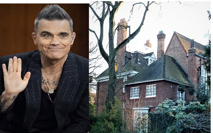 Robbie Williams 'suffers new hurdle in bid to build underground pool and gym at his £17.5million home as battle with neighbour and Led Zeppelin guitarist Jimmy Page rumbles on - Property News in Myanmar from iMyanmarHouse.com