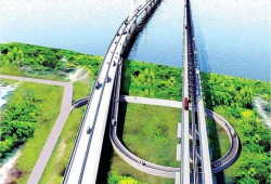 ပဲခူးမြစ်ကူးတံတား (သန်လျင်တံတားအမှတ်-၃) ကို အခုနှစ်မေလအတွင်း အပြီးတည်ဆောက်မည်