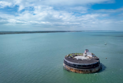 Two Former Military Forts Floating off the Coast of England Head to Auction as Lavishly Amenitized Properties