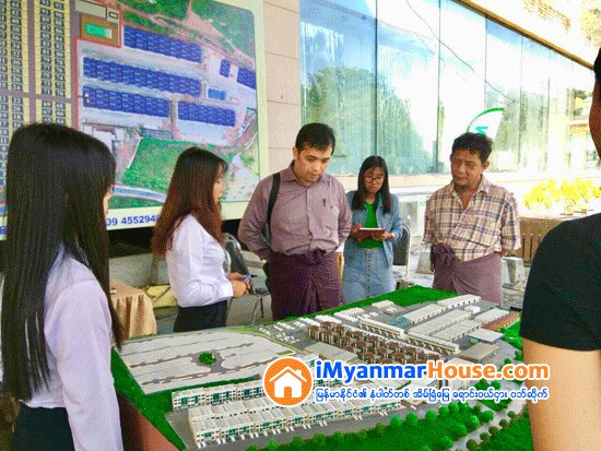 Sales Event of Htin Shuu Myaing Housing Project in Taunggyi