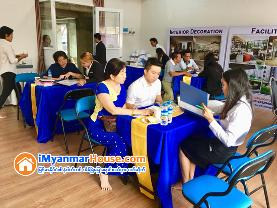 Sales Event of Collective Land Ownership Available The Leaf Residence Condo in Dhama Thuka Kyaung Street Successfully Held