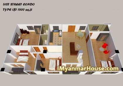 50th Street Condominium (AMPS Co.,Ltd) ၏ ဖြဲ႔စည္း တည္ေဆာက္မႈ ပံုစံ ဗီဒီယို မိတ္ဆက္ (အိမ္၊ ျခံ၊ ေျမ မိတ္ဆက္) - Property Guide from iMyanmarHouse.com