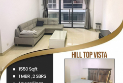 အလုံမြို့နယ်ရှိHill Top Vista Condominiumအငှား/Hill Top Vista Condominium for Rent Ahlone Township in Yangon