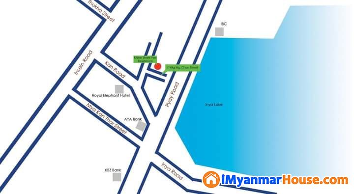 ✨Khine Shwe Ye Penthouse For sale✨ - ရောင်းရန် - လှိုင် (Hlaing) - ရန်ကုန်တိုင်းဒေသကြီး (Yangon Region) - 4,200 သိန်း (ကျပ်) - S-10988295 | iMyanmarHouse.com