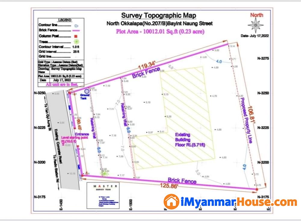 မရမ်းကုန်းမြို့နယ်မြေကွက်အရောင်း - ရောင်းရန် - မရမ်းကုန်း (Mayangone) - ရန်ကုန်တိုင်းဒေသကြီး (Yangon Region) - 13,000 သိန်း (ကျပ်) - S-12132390 | iMyanmarHouse.com