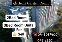 #လှိုင်မြို့နယ်သဇင်လမ်းရှိ #Gems_Garden ကွန်ဒိုတွင် #အလွာမြင့်_နိမ့် အခန်းများ ရောင်းရန် ရှိနေပါတယ်...
