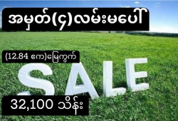 ေျမကြက္ အျမန္ ေရာင္းမည္