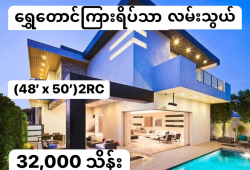 ေျမကြက္ အျမန္ ေရာင္းမည္